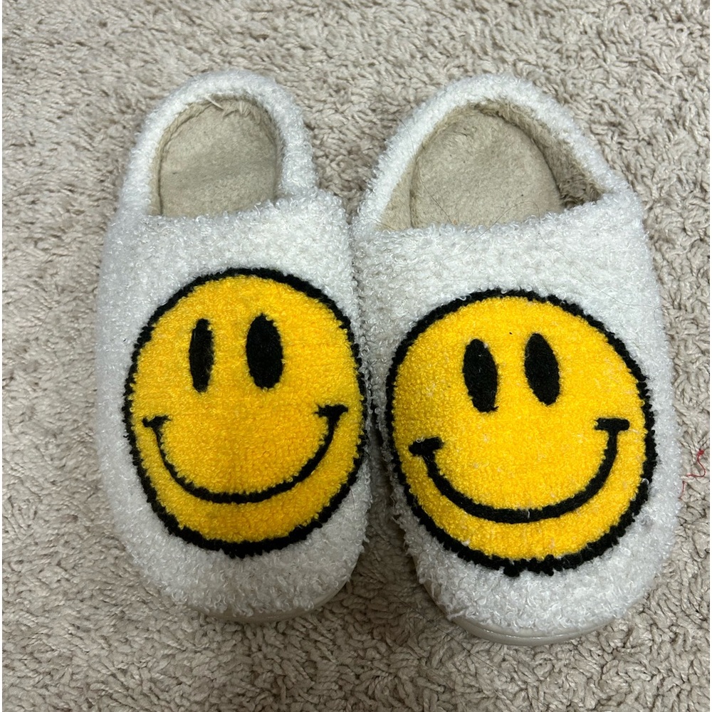 Smiley slippers